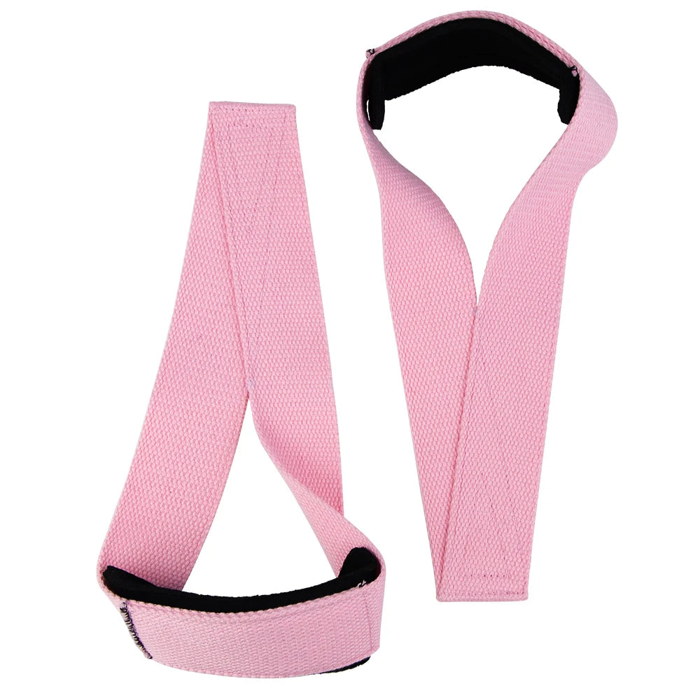Suporte de pulso para fitness — fita de levantamento para musculação, crossfit e treino de força com halteres e kettlebells.