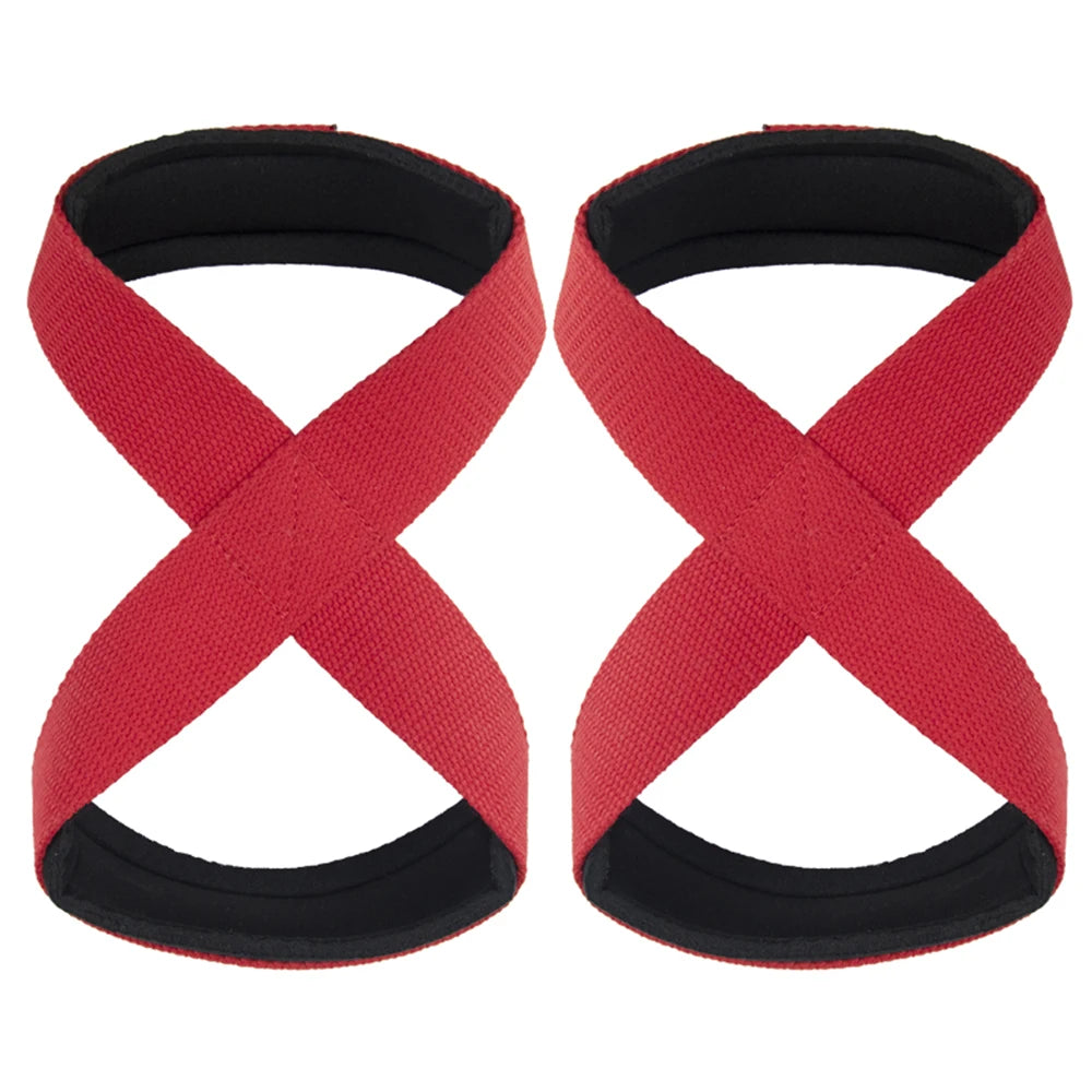 Suporte de pulso para fitness — fita de levantamento para musculação, crossfit e treino de força com halteres e kettlebells.