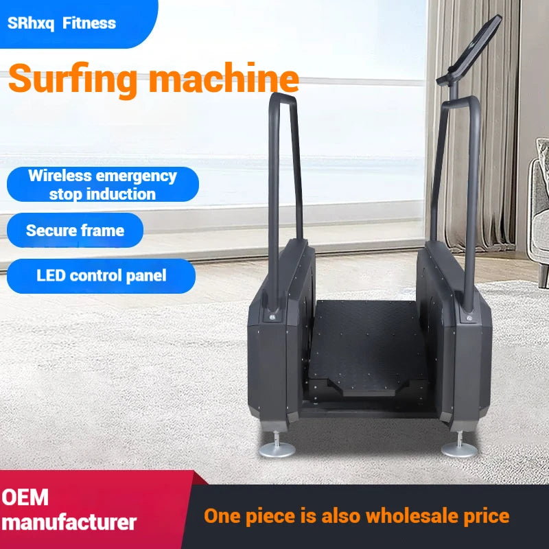 Máquina — stepper indoor para exercício aeróbico e treino de glúteos, pernas e abdómen.