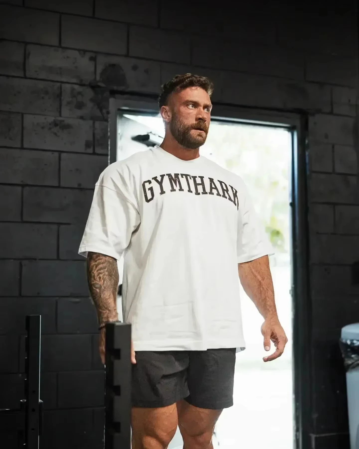T-shirt Oversized GYMTHARK – Conforto e Estilo para o Ginásio ou o Dia a Dia (Respirável, S–4XL, Entrega Rápida)
