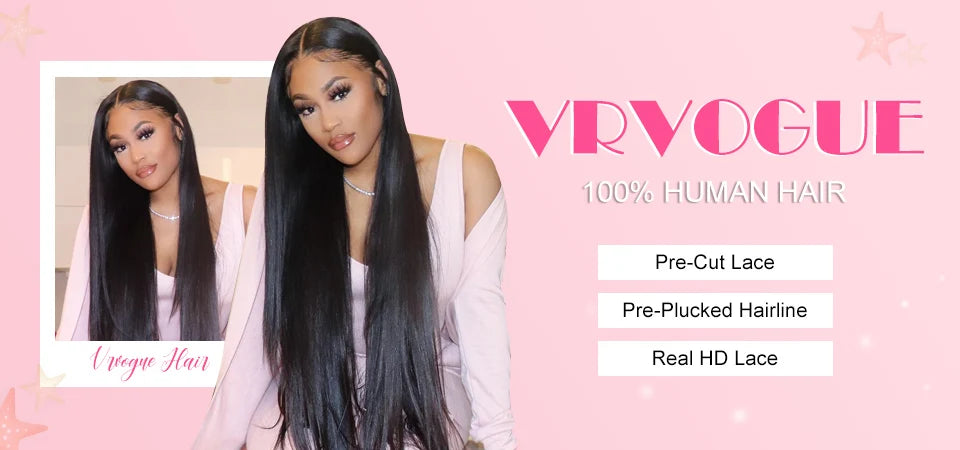 Peruca de Cabelo Humano Liso Bone Straight com Renda Frontal 13x4 ou 13x6, Fácil de Usar, Sem Cola, Estilo Brasileiro, com Fecho de Renda 4x4, 5x5 ou 6x4 para Mulheres.
