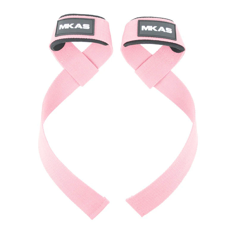 Suporte de pulso para fitness — fita de levantamento para musculação, crossfit e treino de força com halteres e kettlebells.