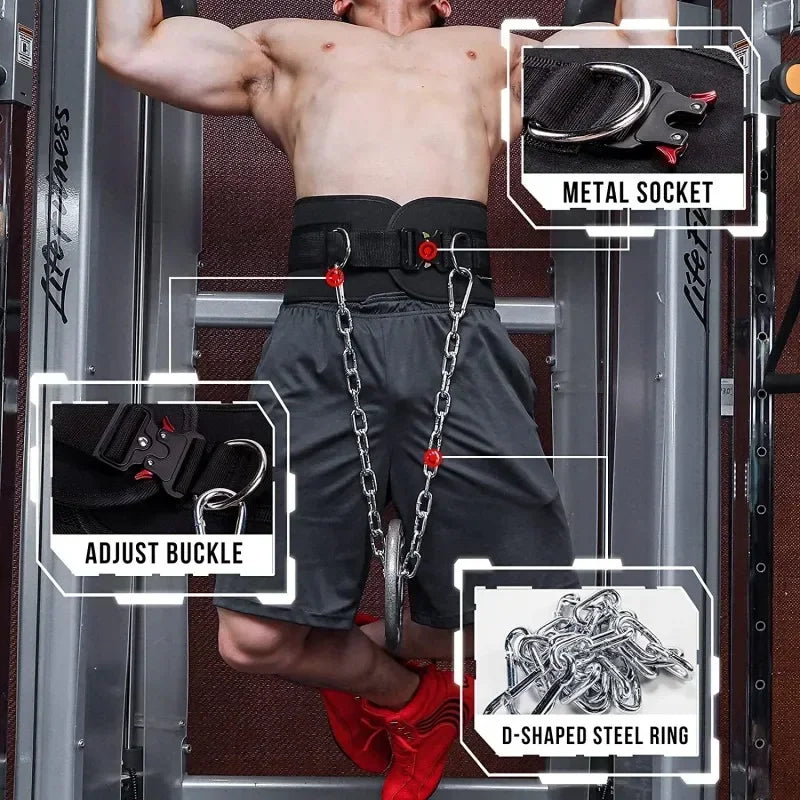 Cinto de Musculação – Proteção de Cintura e Costas para Treino