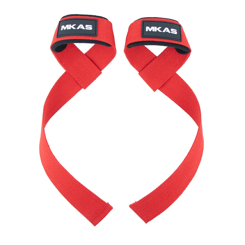 Suporte de pulso para fitness — fita de levantamento para musculação, crossfit e treino de força com halteres e kettlebells.