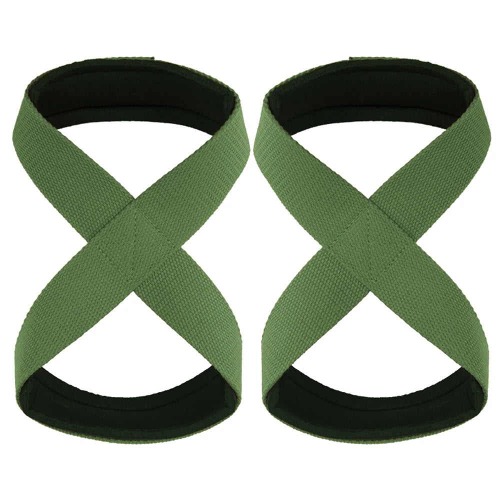 Suporte de pulso para fitness — fita de levantamento para musculação, crossfit e treino de força com halteres e kettlebells.