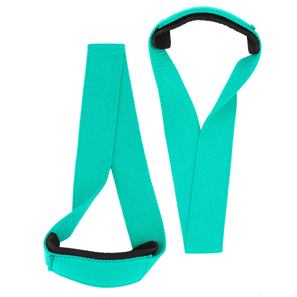 Suporte de pulso para fitness — fita de levantamento para musculação, crossfit e treino de força com halteres e kettlebells.