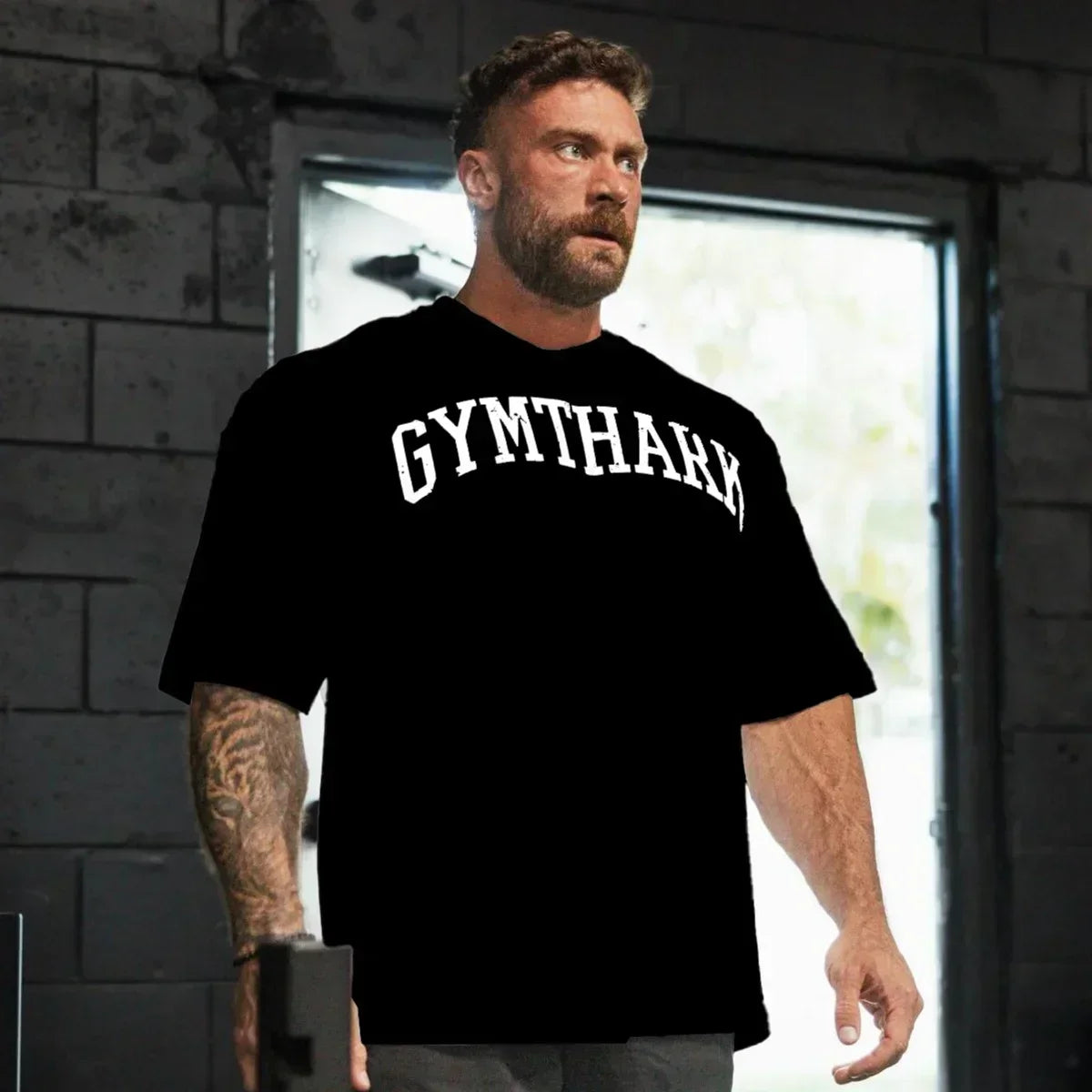 T-shirt Oversized GYMTHARK – Conforto e Estilo para o Ginásio ou o Dia a Dia (Respirável, S–4XL, Entrega Rápida)