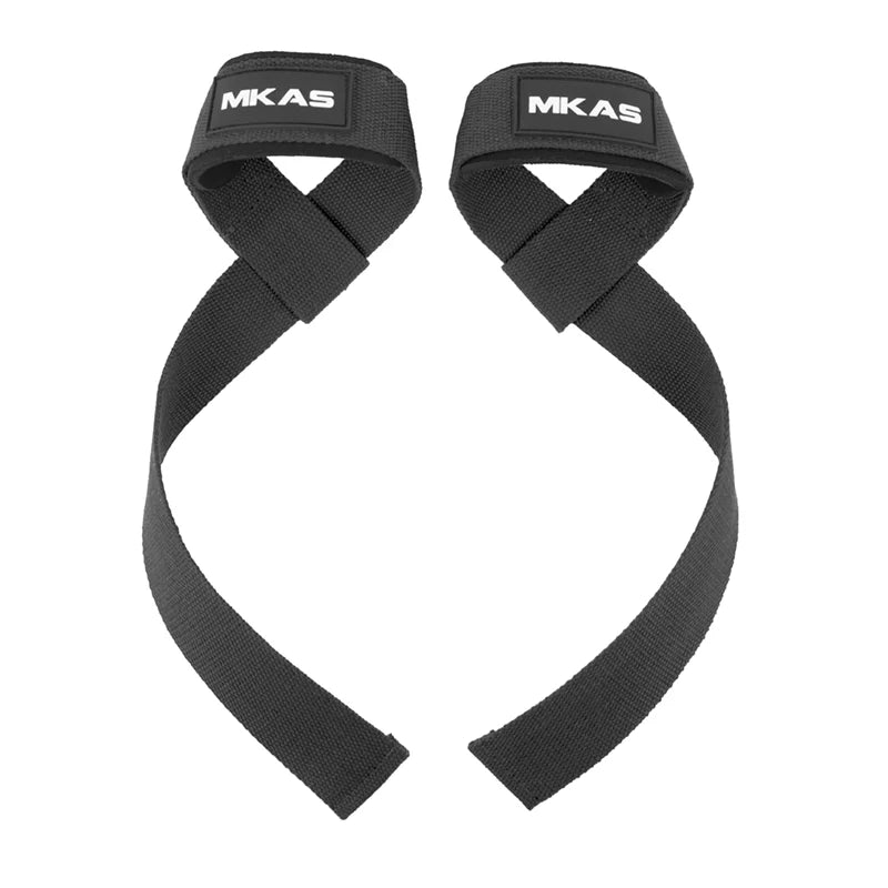 Suporte de pulso para fitness — fita de levantamento para musculação, crossfit e treino de força com halteres e kettlebells.