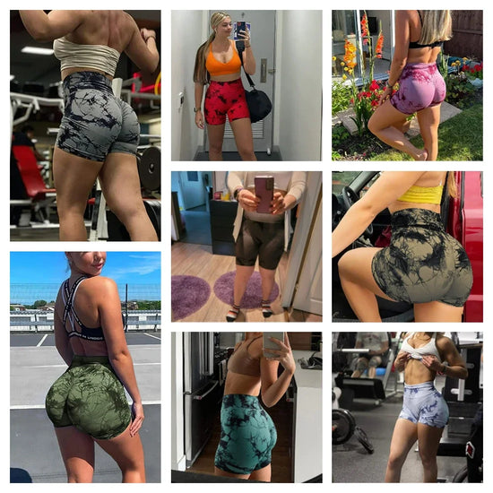 Fitness Shorts Femininos — Push-up, cintura alta, perfeitos para qualquer treino.