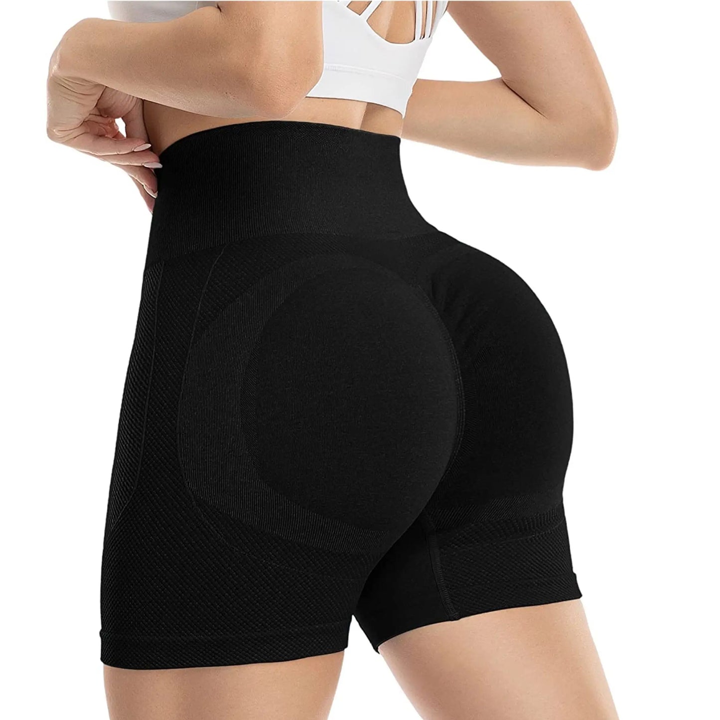 Leggings Fitness Feminina Sem Costuras – Alta Cintura, Confortáveis e Elegantes para Ginásio e Treino