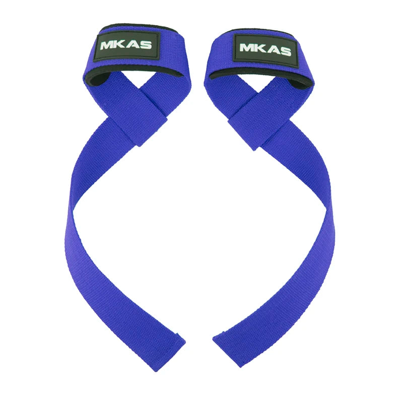 Suporte de pulso para fitness — fita de levantamento para musculação, crossfit e treino de força com halteres e kettlebells.