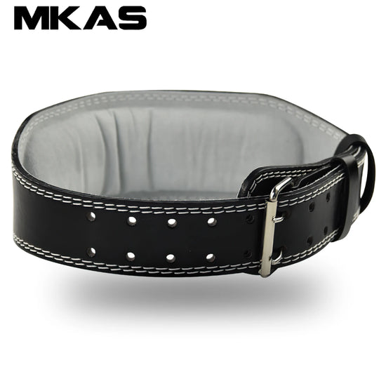 Cinto de Treino em Couro – Suporte para Costas e Musculação