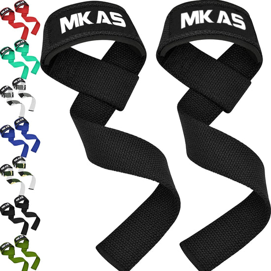 Suporte de pulso para fitness — fita de levantamento para musculação, crossfit e treino de força com halteres e kettlebells.