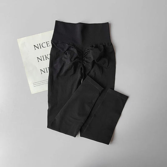 Leggings Fitness “Bumbum de Pêssego” – Cintura Alta, Secagem Rápida, Respiráveis, Efeito Levanta Bumbum, Justas, Ideais para Yoga e Treino, Comprimento 7/8